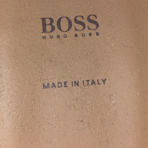 Brand New Men’s BOSS PENNY-TRIM LOAFERS IN BRUSH-OFF LEATHER - Picture 7 of 10